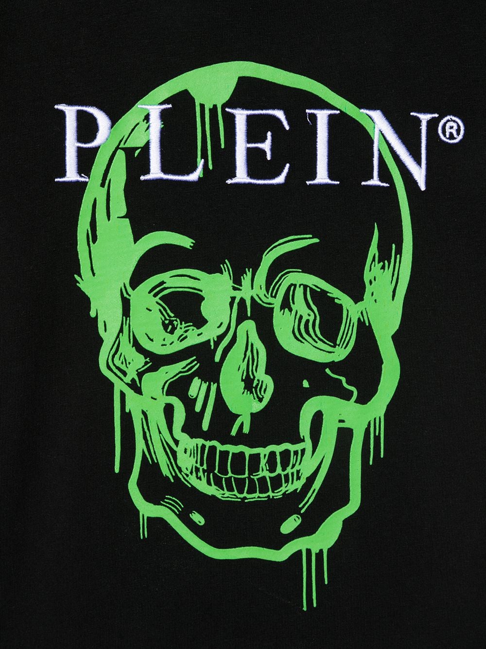 Shop Philipp Plein Skull-print T-shirt In Black