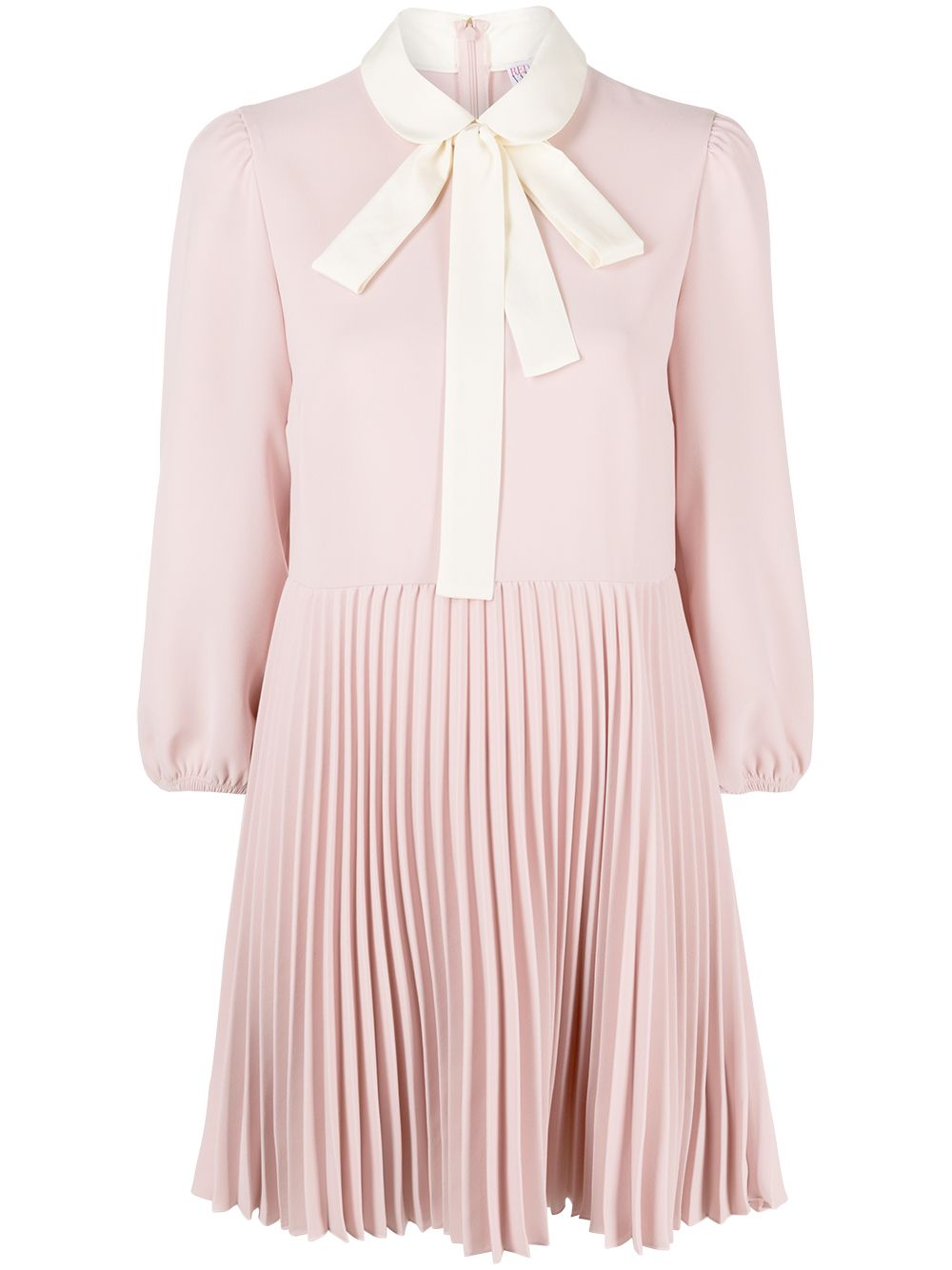 фото Red valentino pleated mini dress