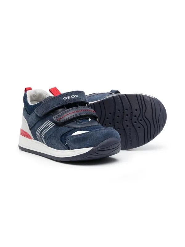 Geox Kids Rishon Sneakers Met Klittenband - Farfetch