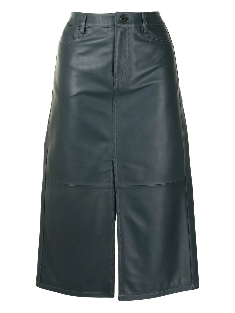 Proenza Schouler White Label straight high-waisted skirt | Blue | Image 1