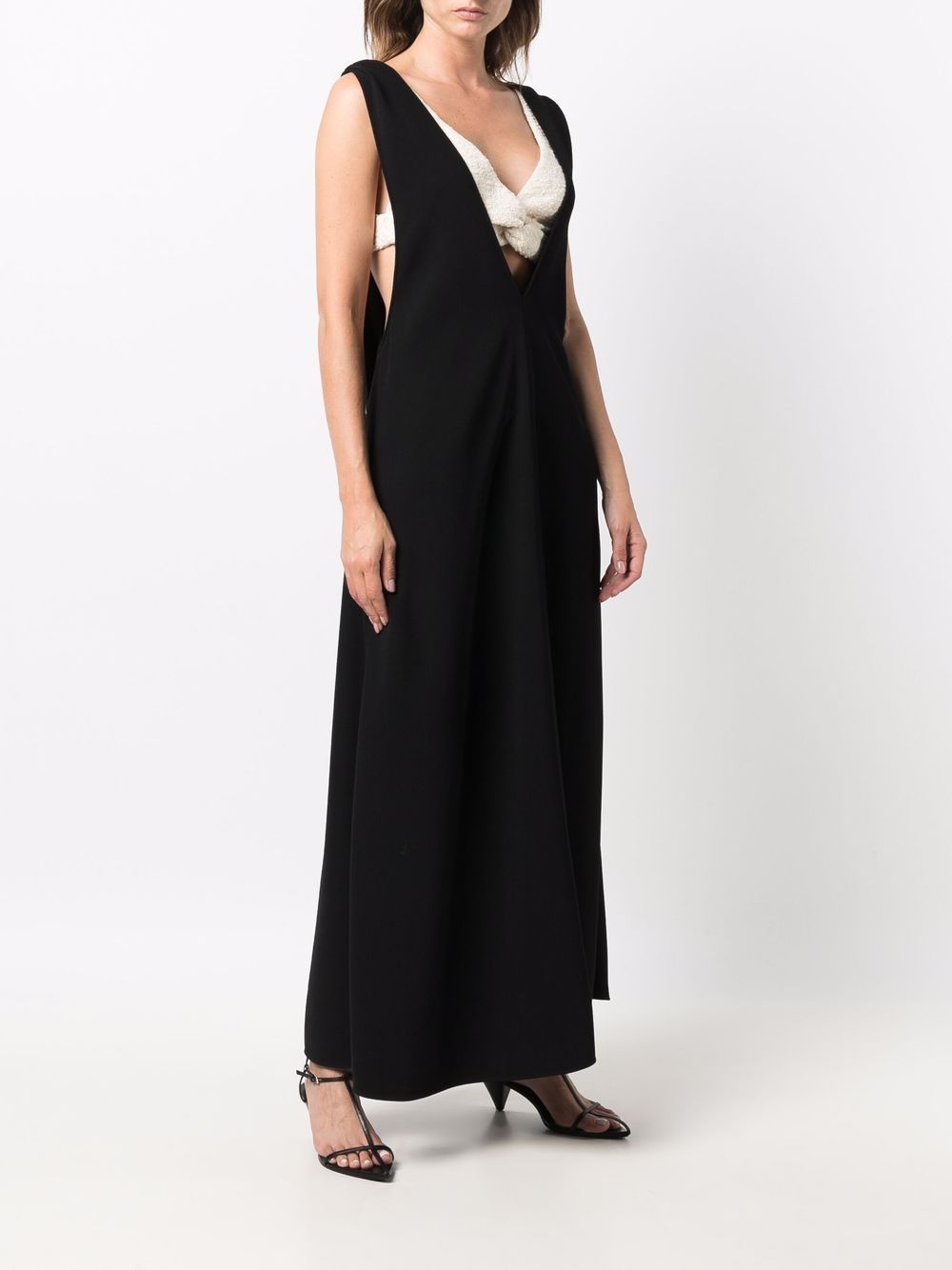 Proenza Schouler Layered V neck Dress Farfetch