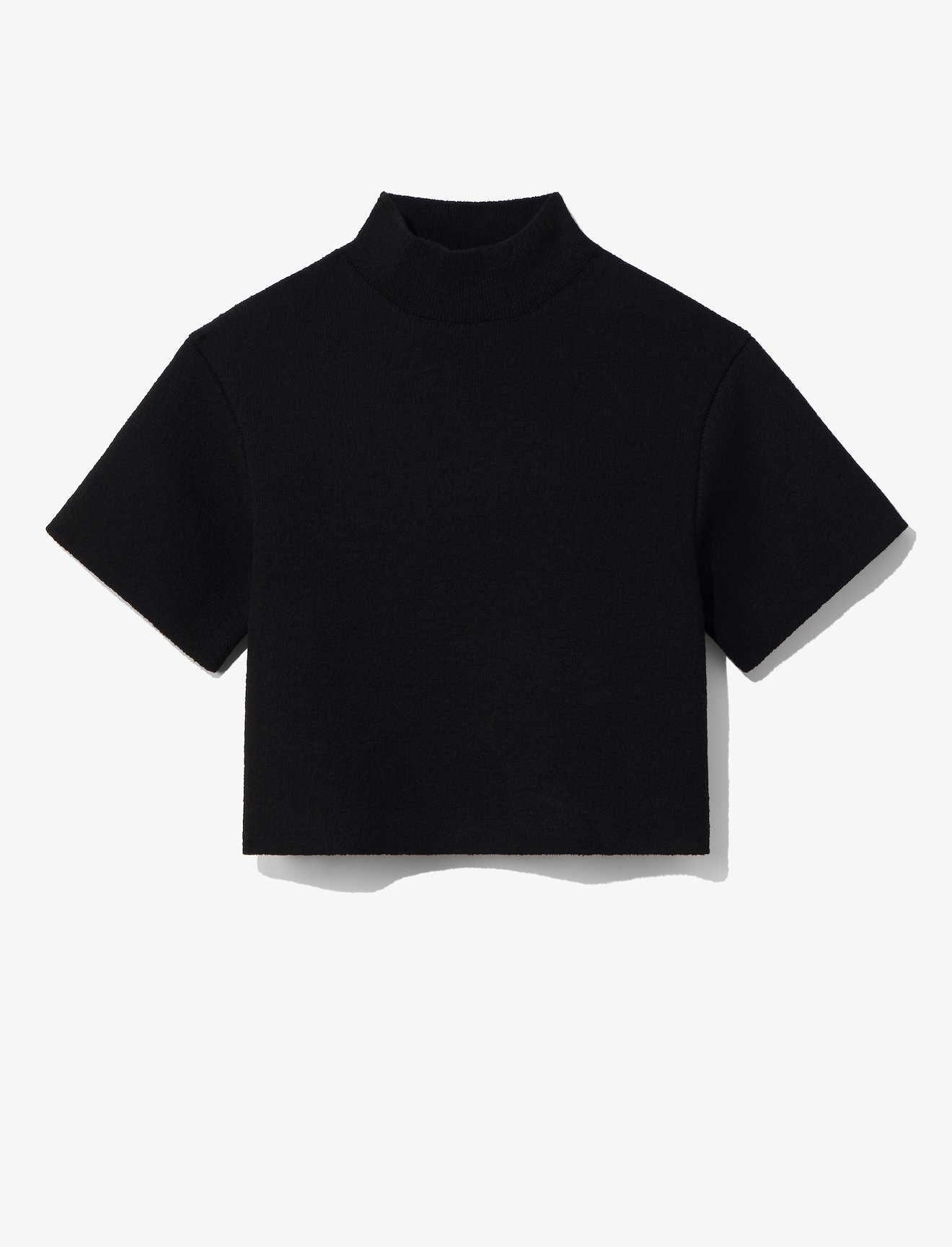 Compact Knit Mockneck Top #4
