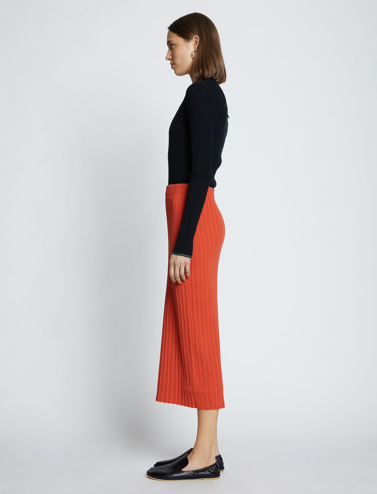 Rib Knit Skirt #1