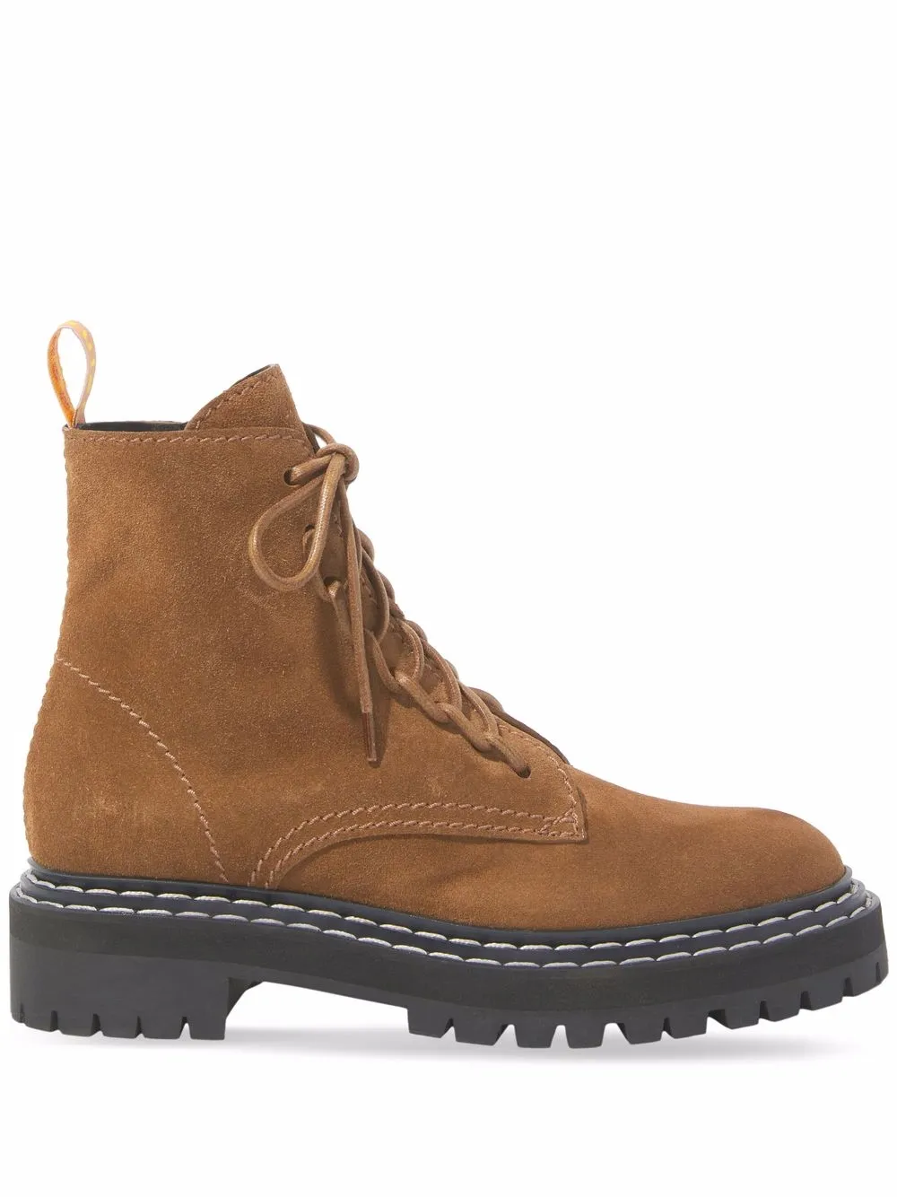 

Proenza Schouler lug-sole combat boots - BROWN