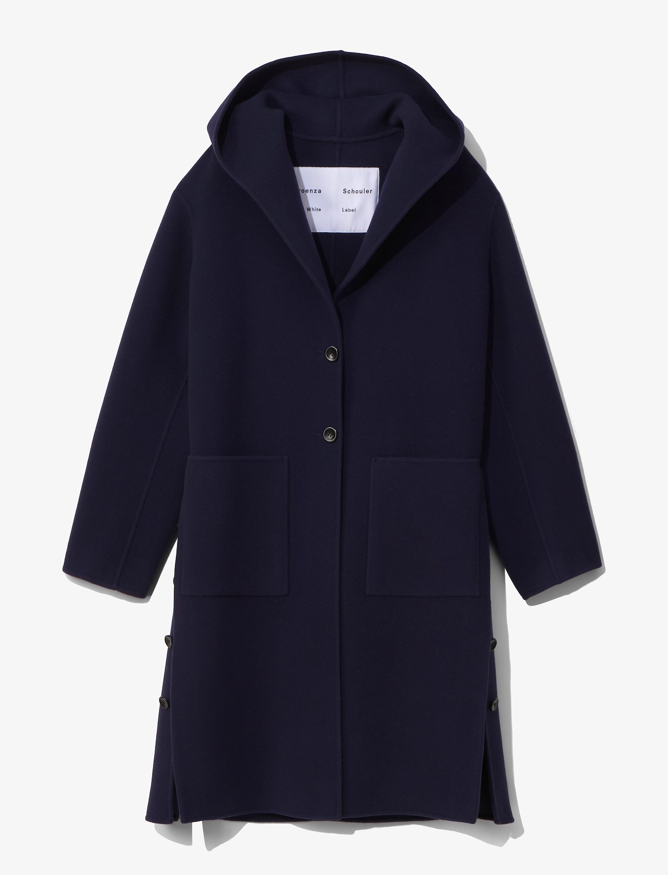 Hooded Doubleface Coat #5