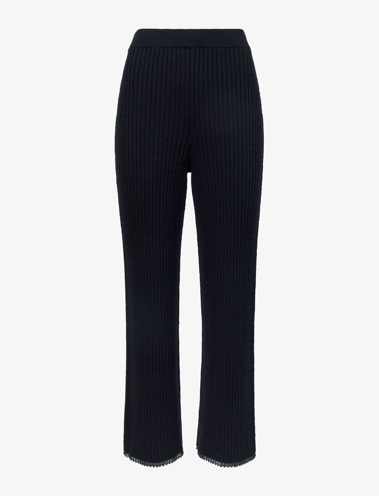 Fine Gauge Rib Knit Pants #4