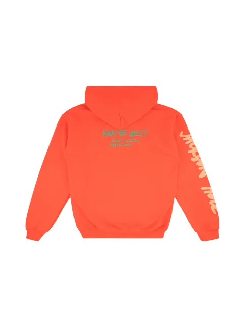 Kanye west orange discount hoodie