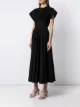 Giambattista Valli pleated-panel midi dress