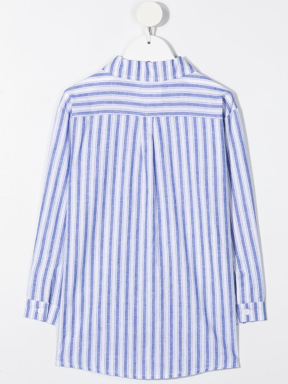 фото Douuod kids stripe-pattern long-sleeve shirt