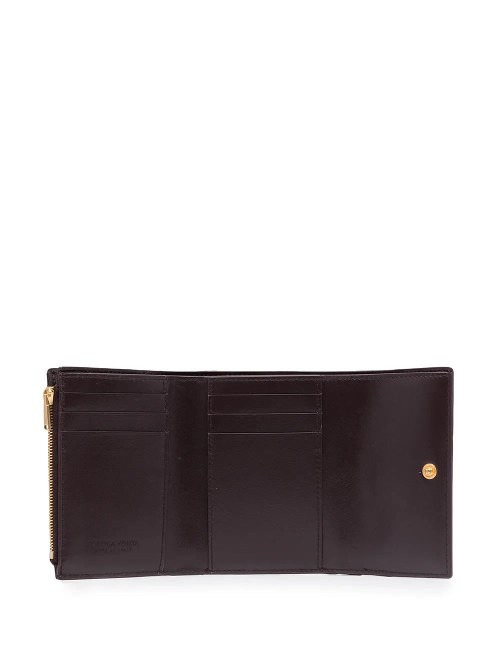фото Bottega veneta мини-кошелек с плетением intrecciato