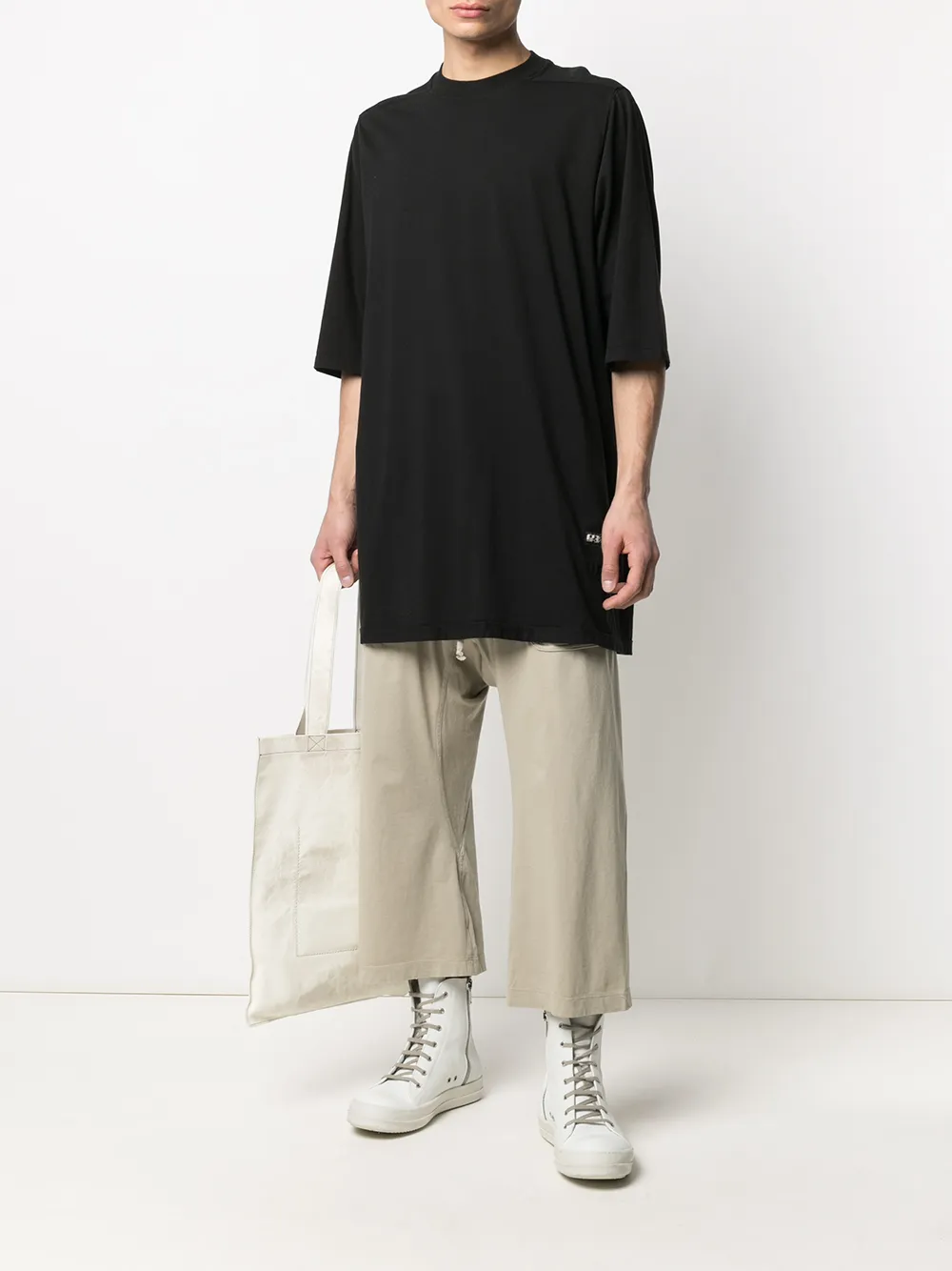 фото Rick owens drkshdw футболка оверсайз