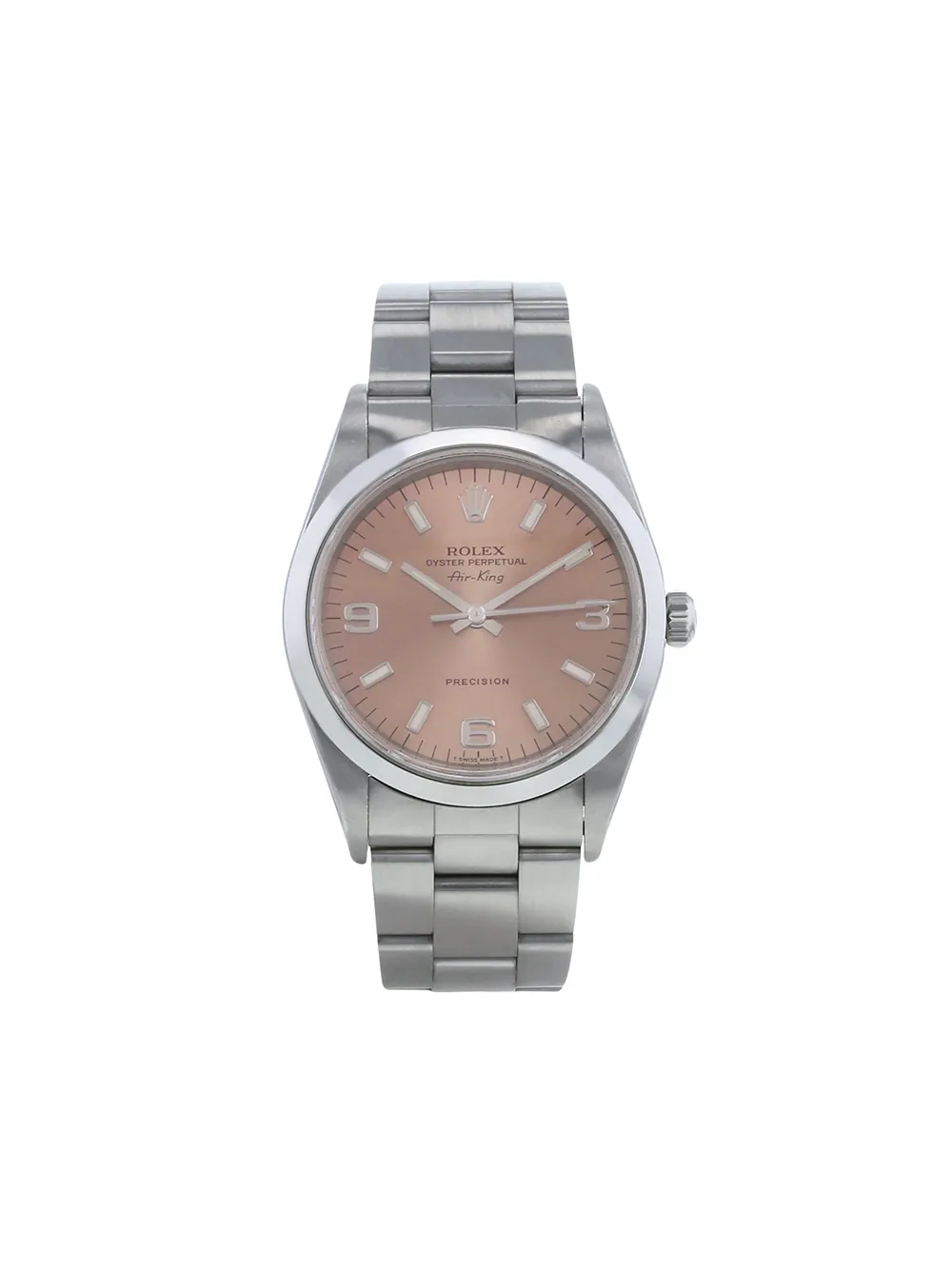 фото Rolex наручные часы air-king precision pre-owned 34 мм 1997-го года