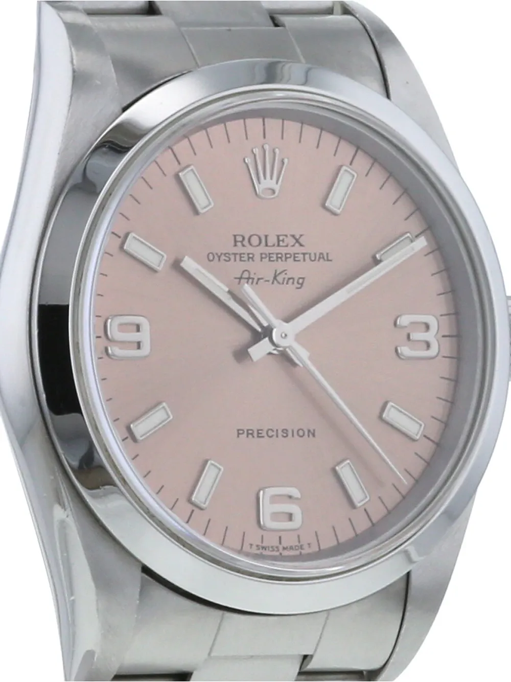 фото Rolex наручные часы air-king precision pre-owned 34 мм 1997-го года