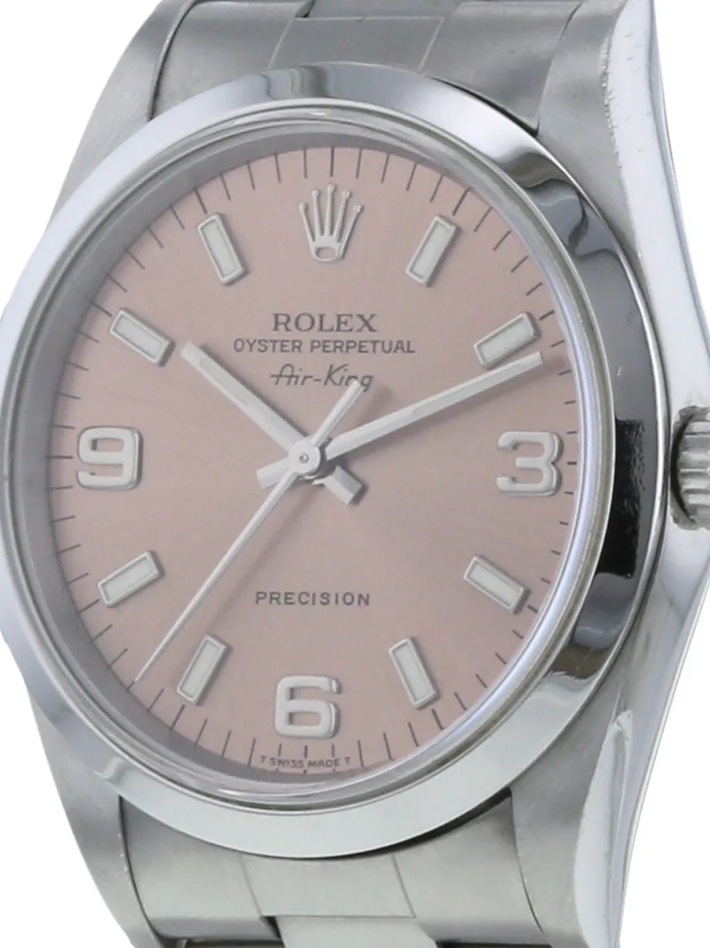фото Rolex наручные часы air-king precision pre-owned 34 мм 1997-го года