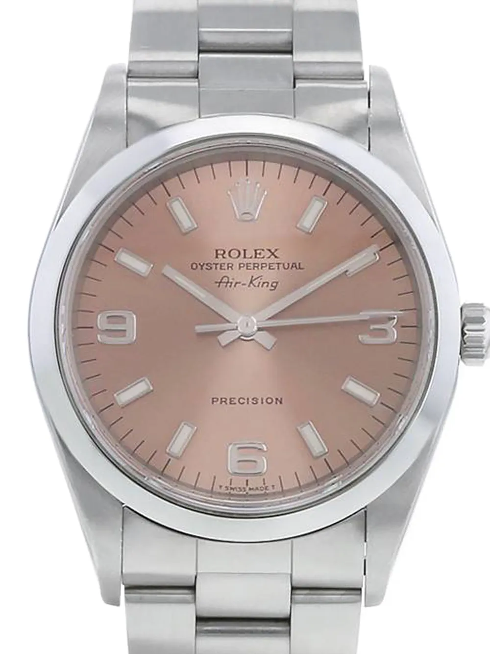 фото Rolex наручные часы air-king precision pre-owned 34 мм 1997-го года