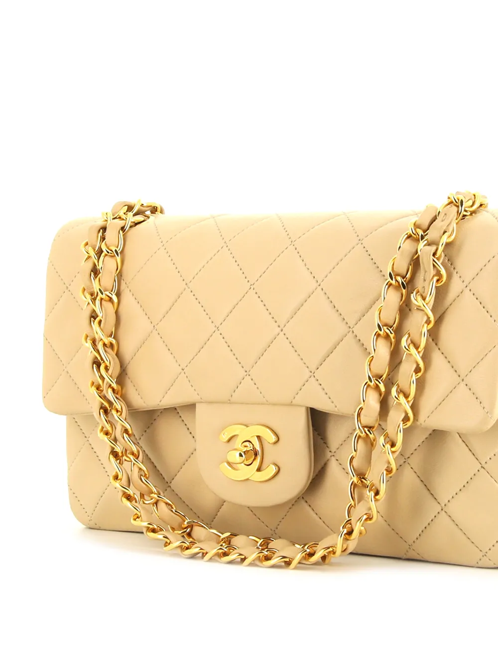 фото Chanel pre-owned сумка на плечо timeless double flap 1992-го года