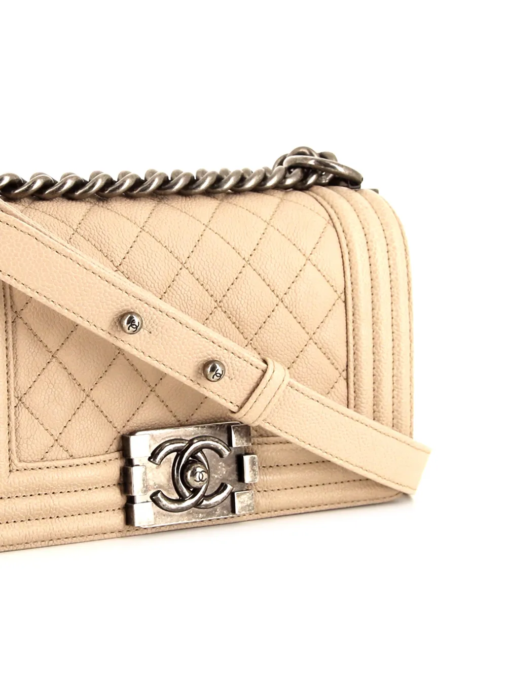 фото Chanel pre-owned сумка на плечо boy 2017-го года