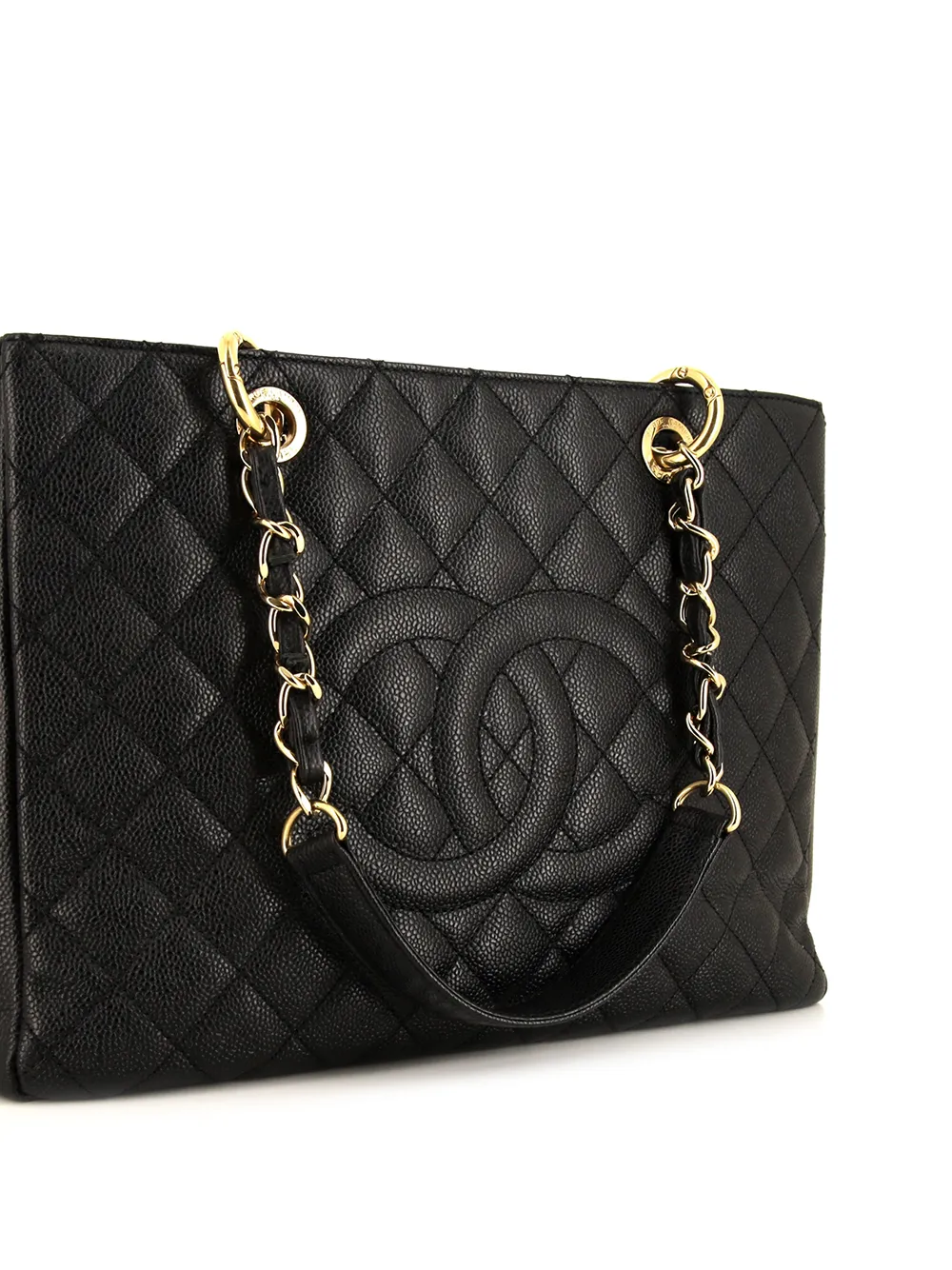 фото Chanel pre-owned стеганая сумка-тоут grand shopping 2013-го года