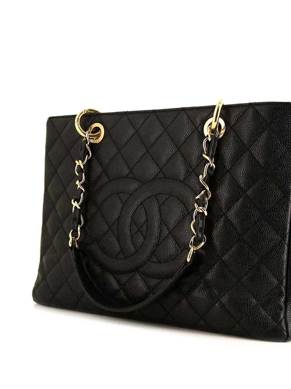 фото Chanel pre-owned стеганая сумка-тоут grand shopping 2013-го года
