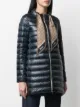Herno scarf-detail puffer jacket