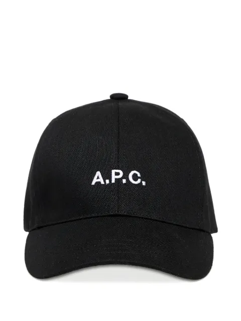 A.P.C. gorra con logo bordado