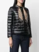 Herno scarf-embellished padded jacket