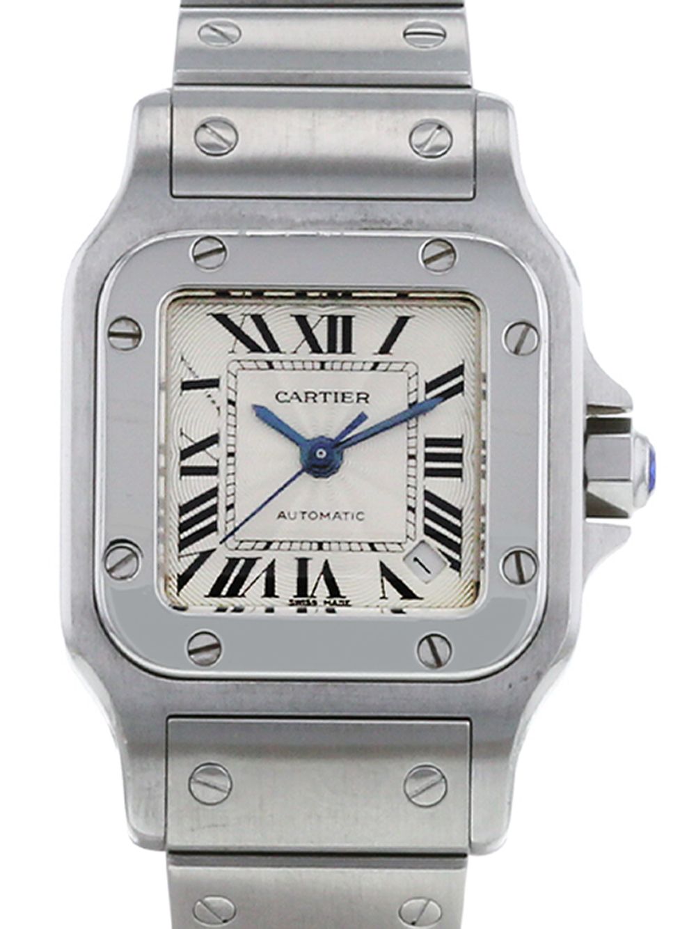 фото Cartier наручные часы santos galbée pre-owned 24 мм 1990-го года