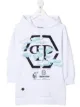 Image 1 of Philipp Plein Junior Jogging hooded short dress