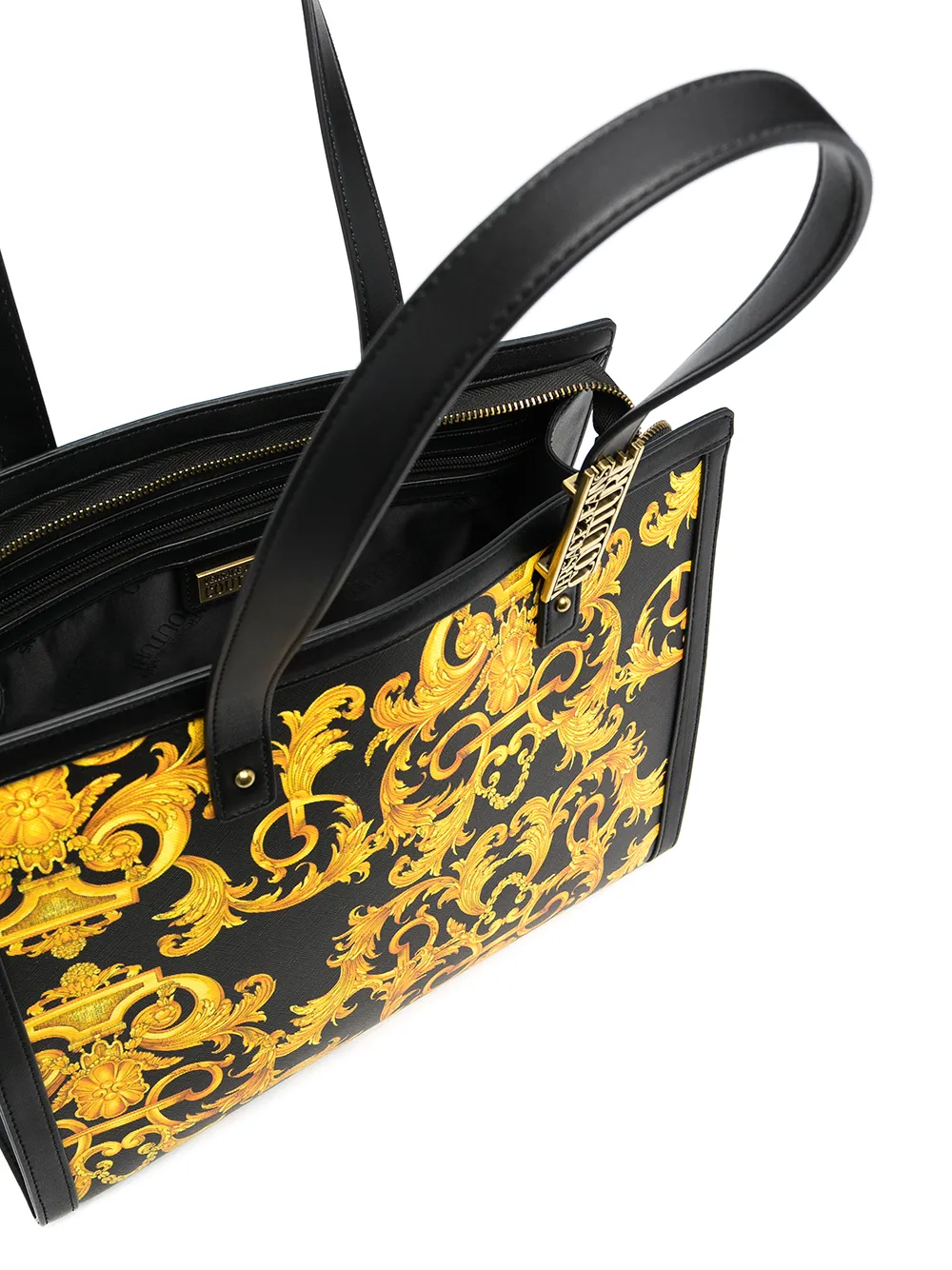 фото Versace jeans couture сумка-тоут с принтом barocco