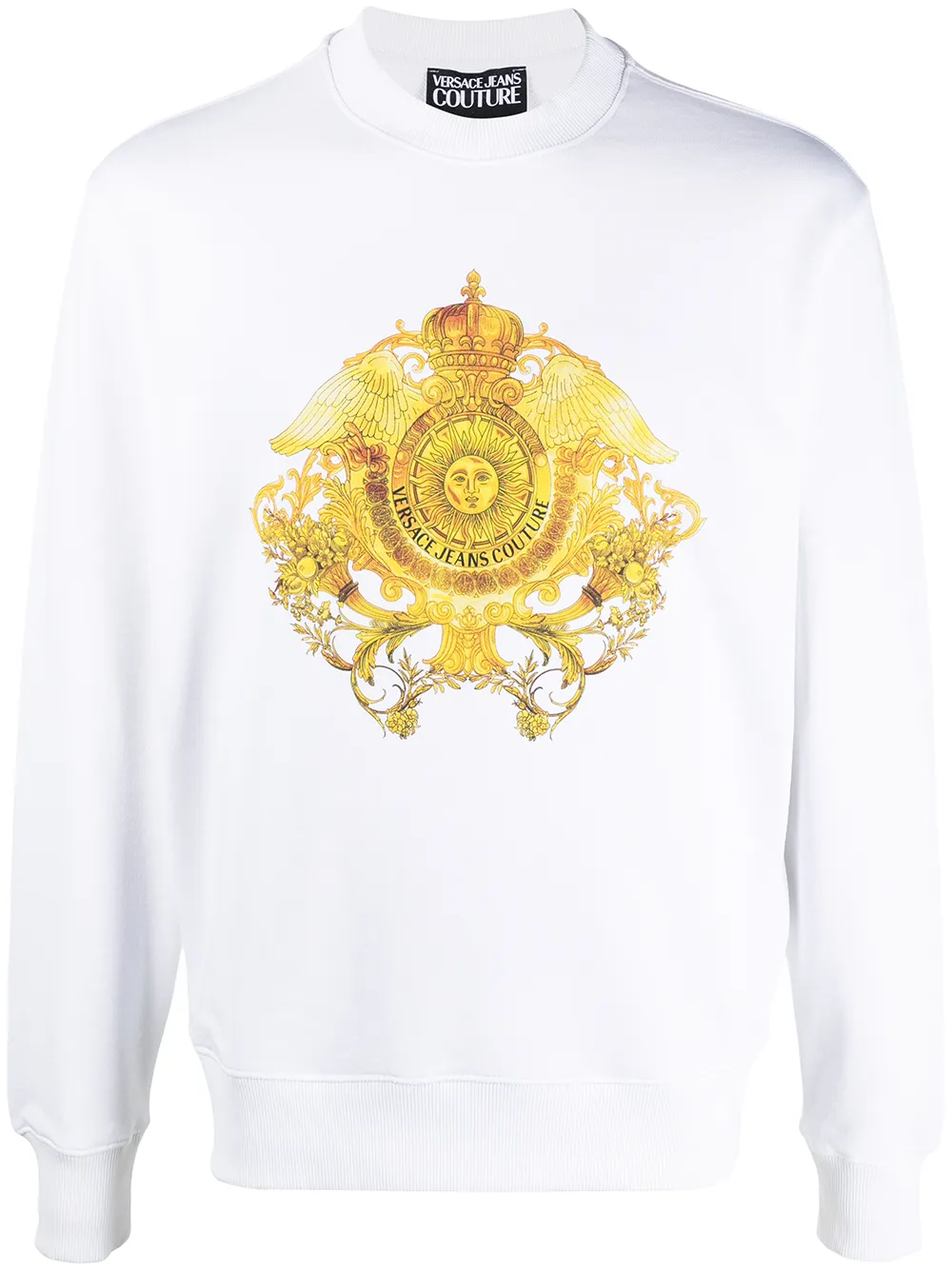 фото Versace jeans couture толстовка с принтом baroque