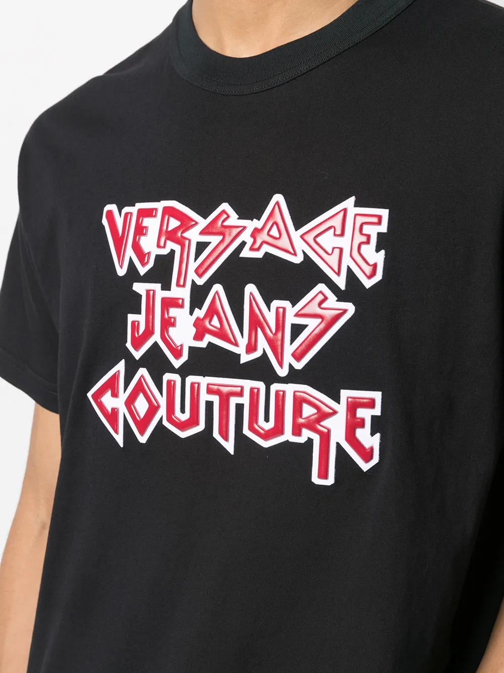 фото Versace jeans couture футболка с логотипом