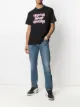 Image 2 of Versace Jeans Couture logo printed T-shirt