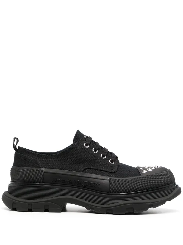 alexander mcqueen studded chunky sneakers