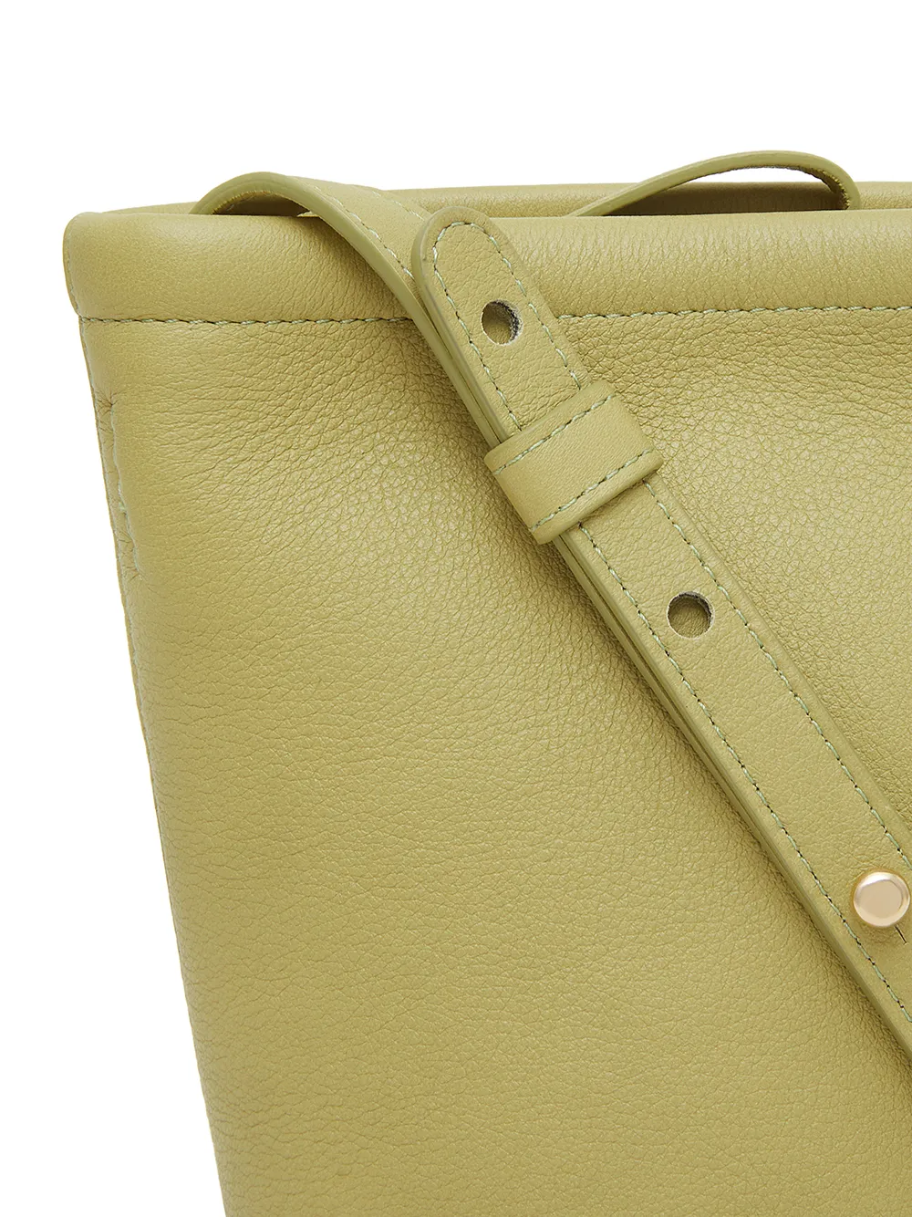 фото Mansur gavriel сумка-ведро размера мини на молнии