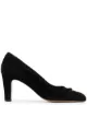 Image 1 of Tila March pointed suede pumps