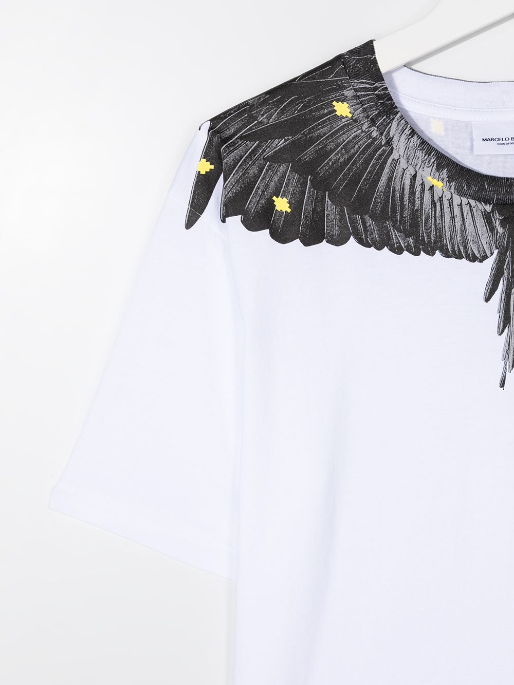 фото Marcelo burlon county of milan kids футболка с принтом wings