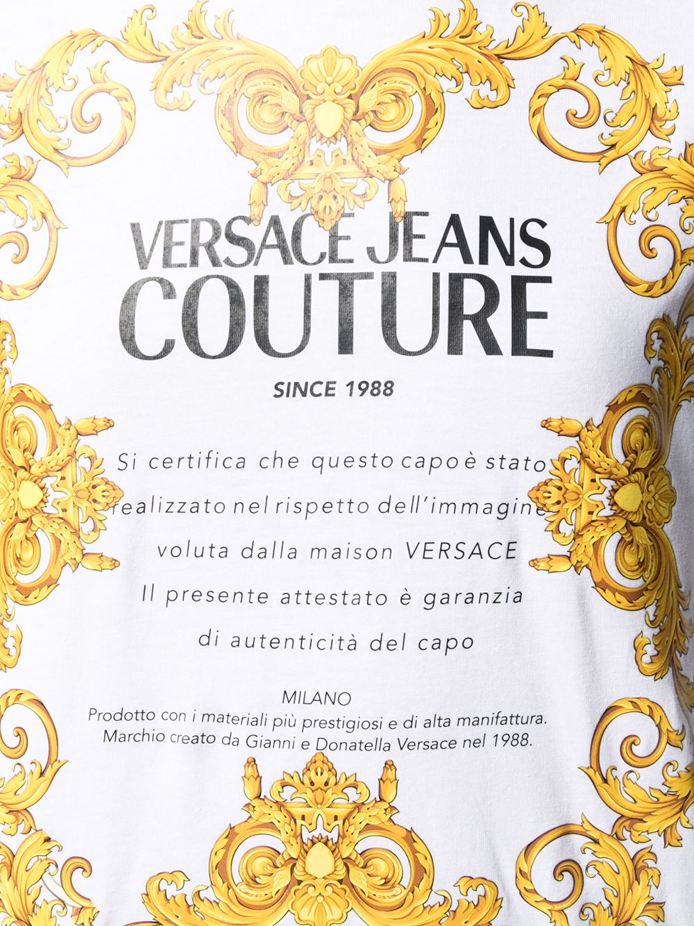 фото Versace jeans couture футболка с логотипом