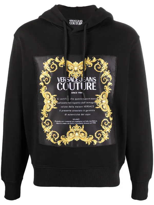 Gianni Versace Unisex Hoodie For Men Women Luxury Brand Clothing