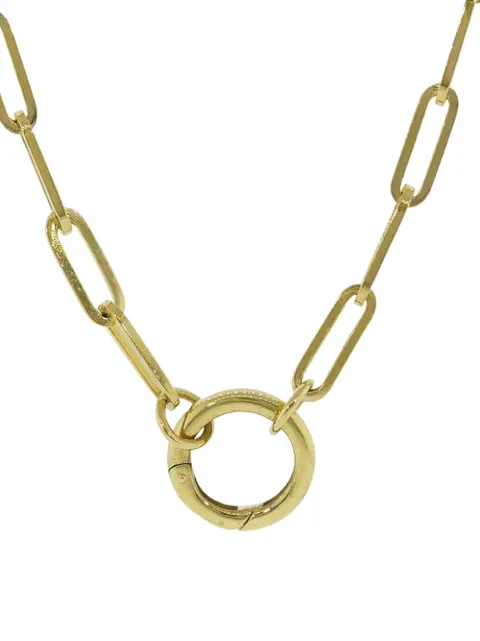 Foundrae collar de cadena en oro amarillo de 18kt