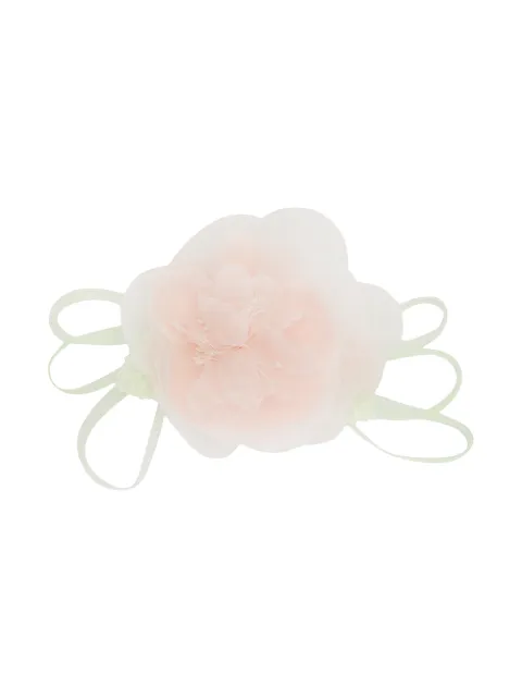 Piccola Ludo floral appliqué brooch