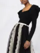 RED Valentino point d'esprit tulle skirt