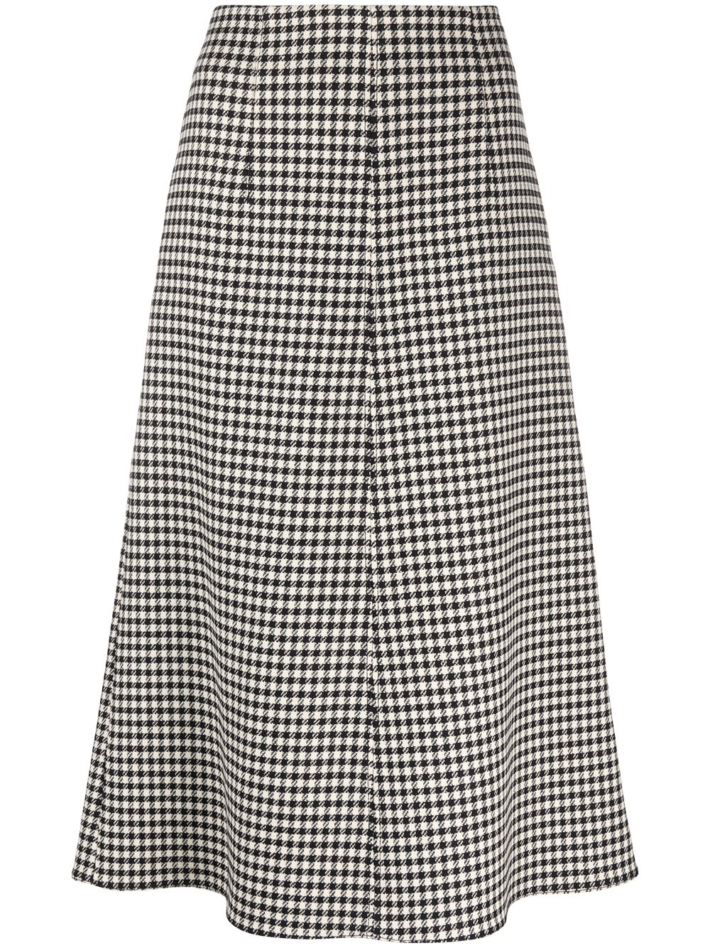 фото Red valentino gingham-check skirt