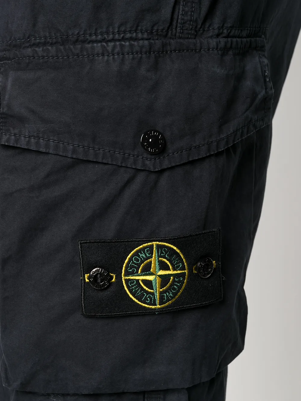 фото Stone island брюки карго с нашивкой-логотипом