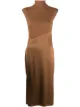 Image 1 of Theory panelled high-neck midi dress
