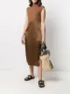 Image 2 of Theory panelled high-neck midi dress