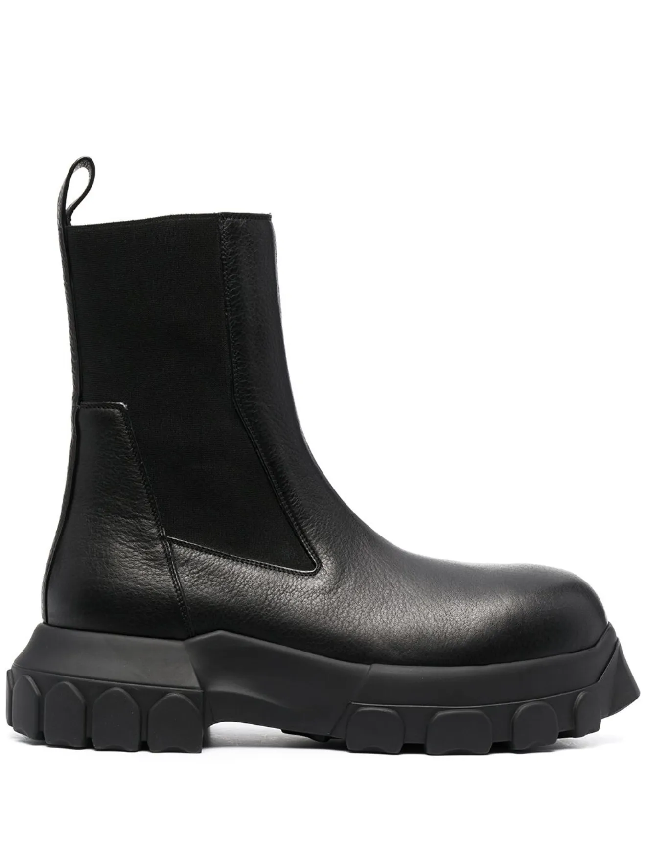 rick owens mega bozo tractor beetle boots white