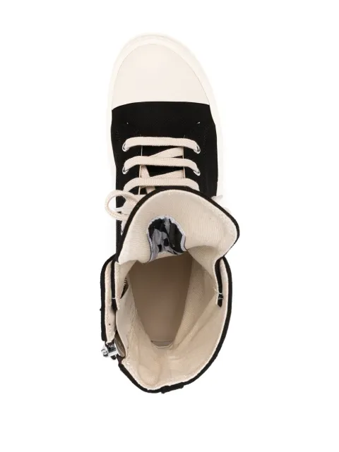 Shop black Rick Owens DRKSHDW Phlegethon high-top sneakers with Express Delivery - Farfetch