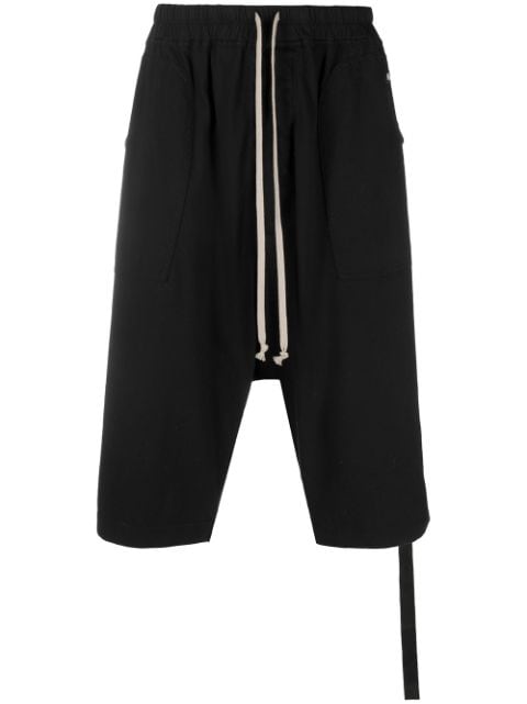 Rick Owens DRKSHDW drop-crotch shorts