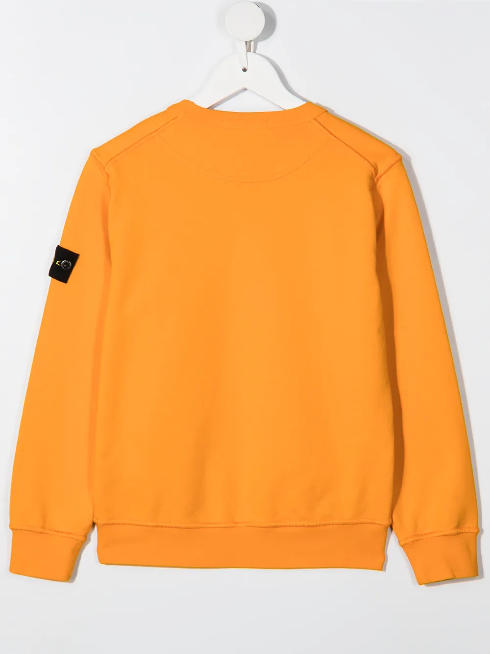 фото Stone island junior толстовка с нашивкой-логотипом