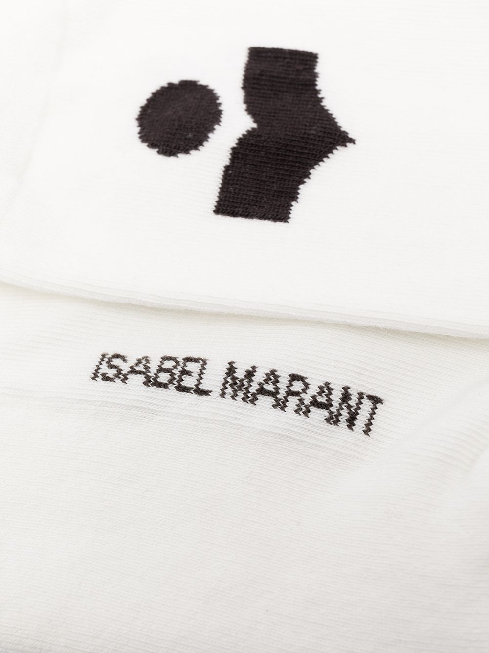 фото Isabel marant носки вязки интарсия с логотипом